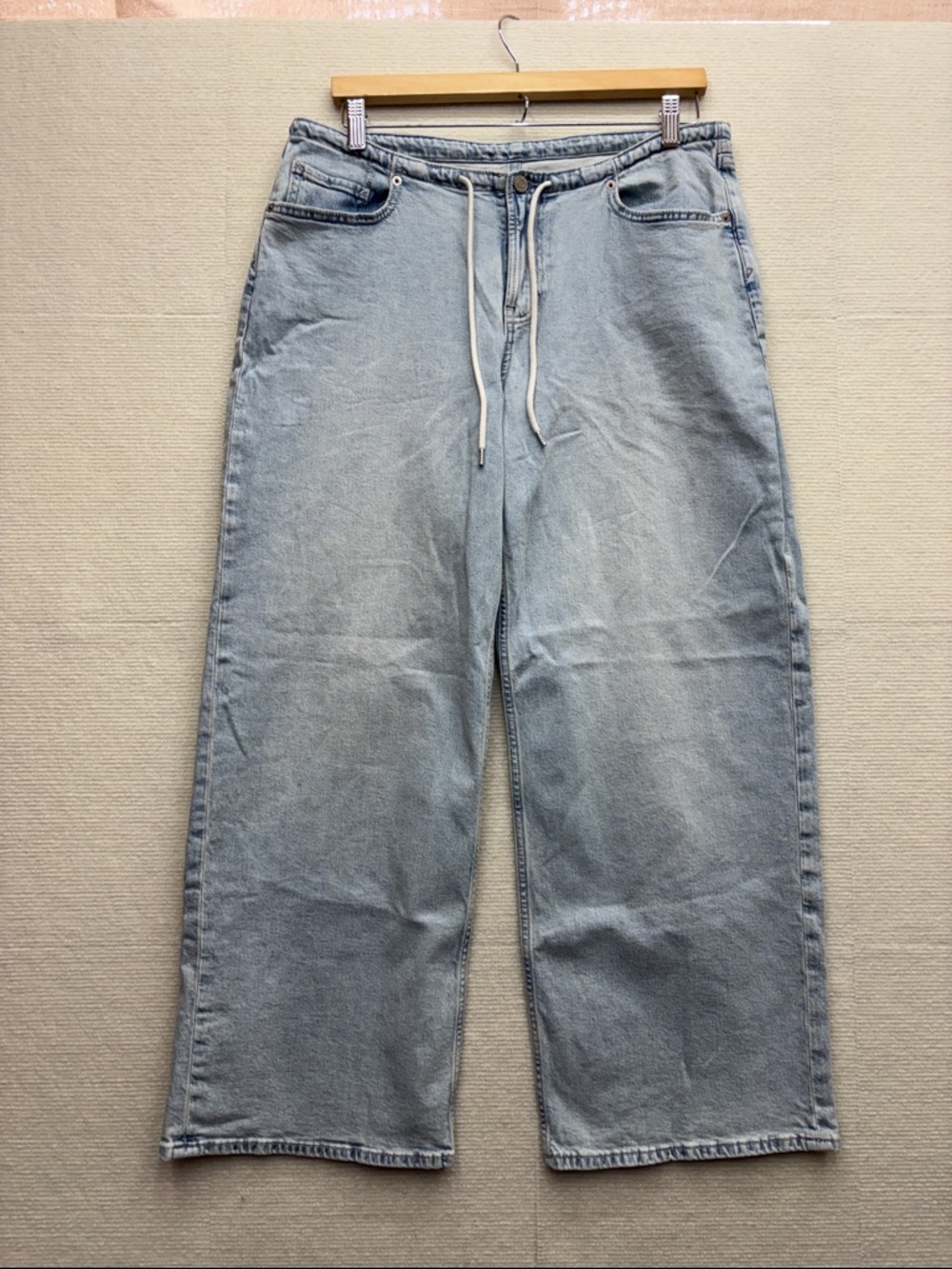 Gap | 90s loose mid rise 30 10P 10 P Light Blue Wide-Leg Denim Jeans - Picture 1 of 6